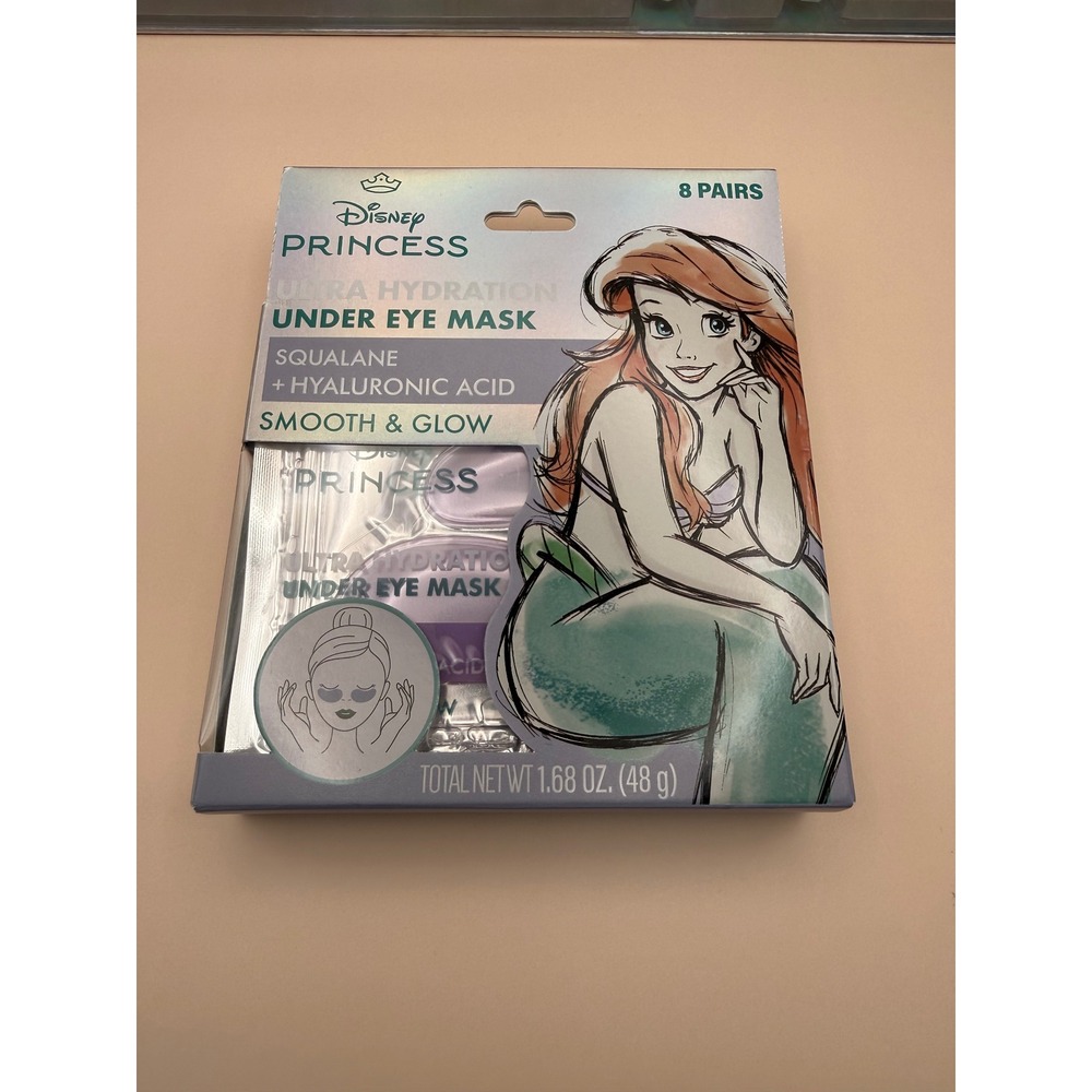 Disney The Little Mermaid Ariel Cosmetics Bundle Makeup Palette Brushes Gloss - Picture 7 of 16